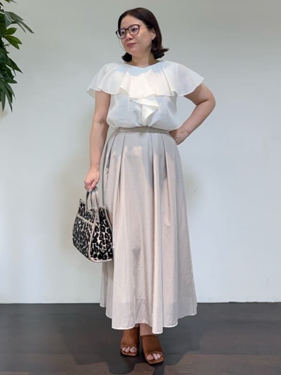 Asamiさんの「UNTITLED｜【スクエアインナー】コットンタンクトップ」を使ったコーディネート