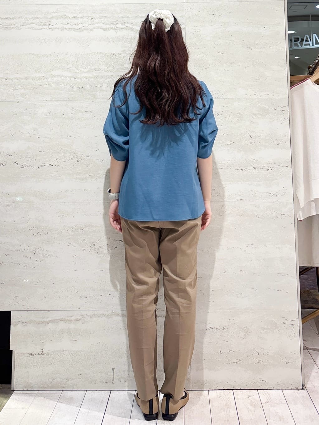かほさんの「OPAQUE.CLIP｜【抗菌防臭加工】ニットフラットパンプス」を使ったコーディネート