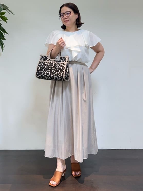Asamiさんの「UNTITLED｜【スクエアインナー】コットンタンクトップ」を使ったコーディネート