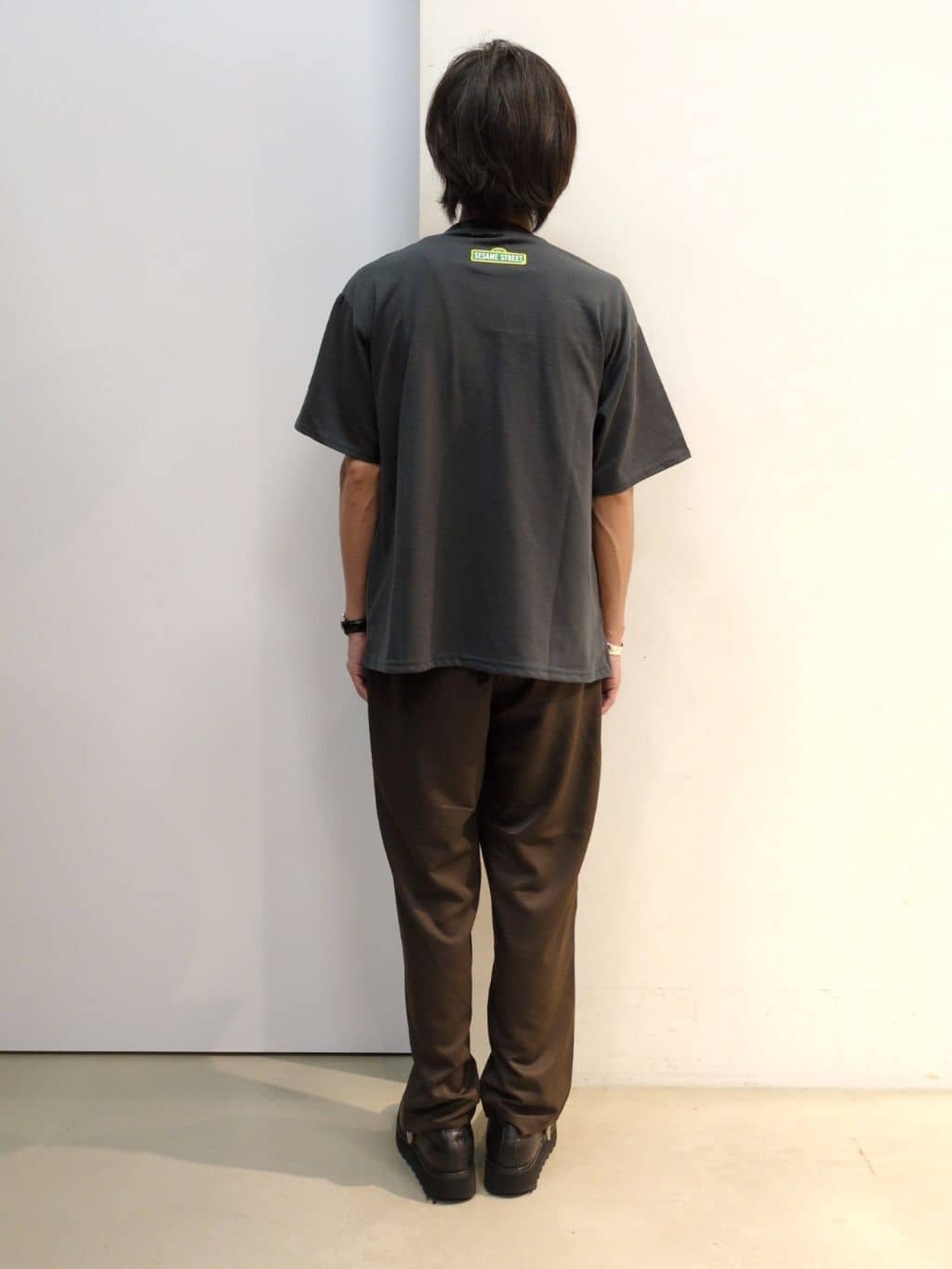 takeさんの「THE SHOP TK｜セサミストリートTシャツ／親子リンク」を使ったコーディネート