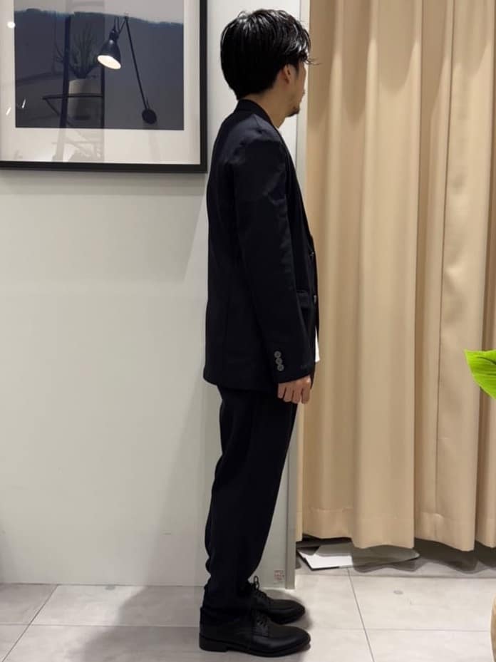 はさんの「THE SHOP TK｜シャリルジャージ ジャケット　洗濯機OK/吸水速乾/イージーケア/セットアップ可」を使ったコーディネート
