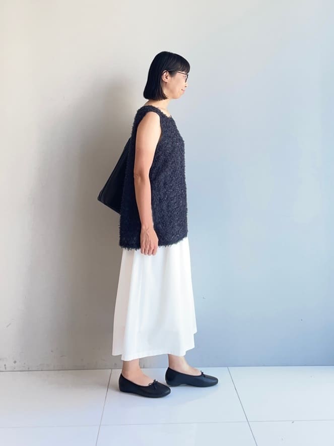 murayamaさんの「INDIVI｜【インナーとしても活躍！】フリンジジャカードチュニック」を使ったコーディネート