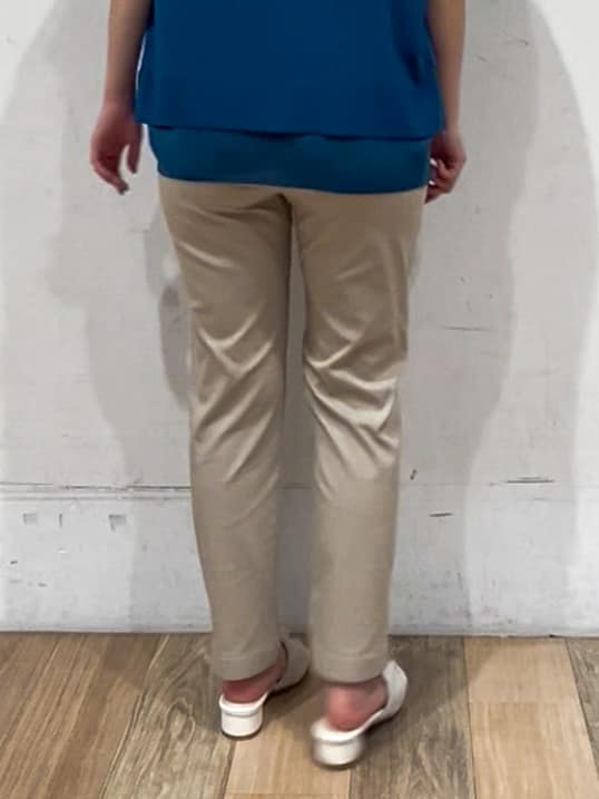 山さんさんの「grove｜【冷感】サマーハイパーストレッチテーパードパンツ」を使ったコーディネート