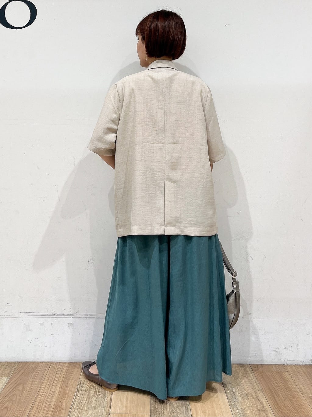 山さんさんの「grove｜【人間工学】つつまれフィットバレエシューズ （抗菌防臭加工裏地使用）」を使ったコーディネート
