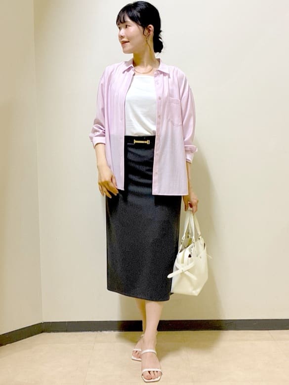  beni_gingerさんの「Reflect｜【マシンウォッシュ可】ナロースカート」を使ったコーディネート