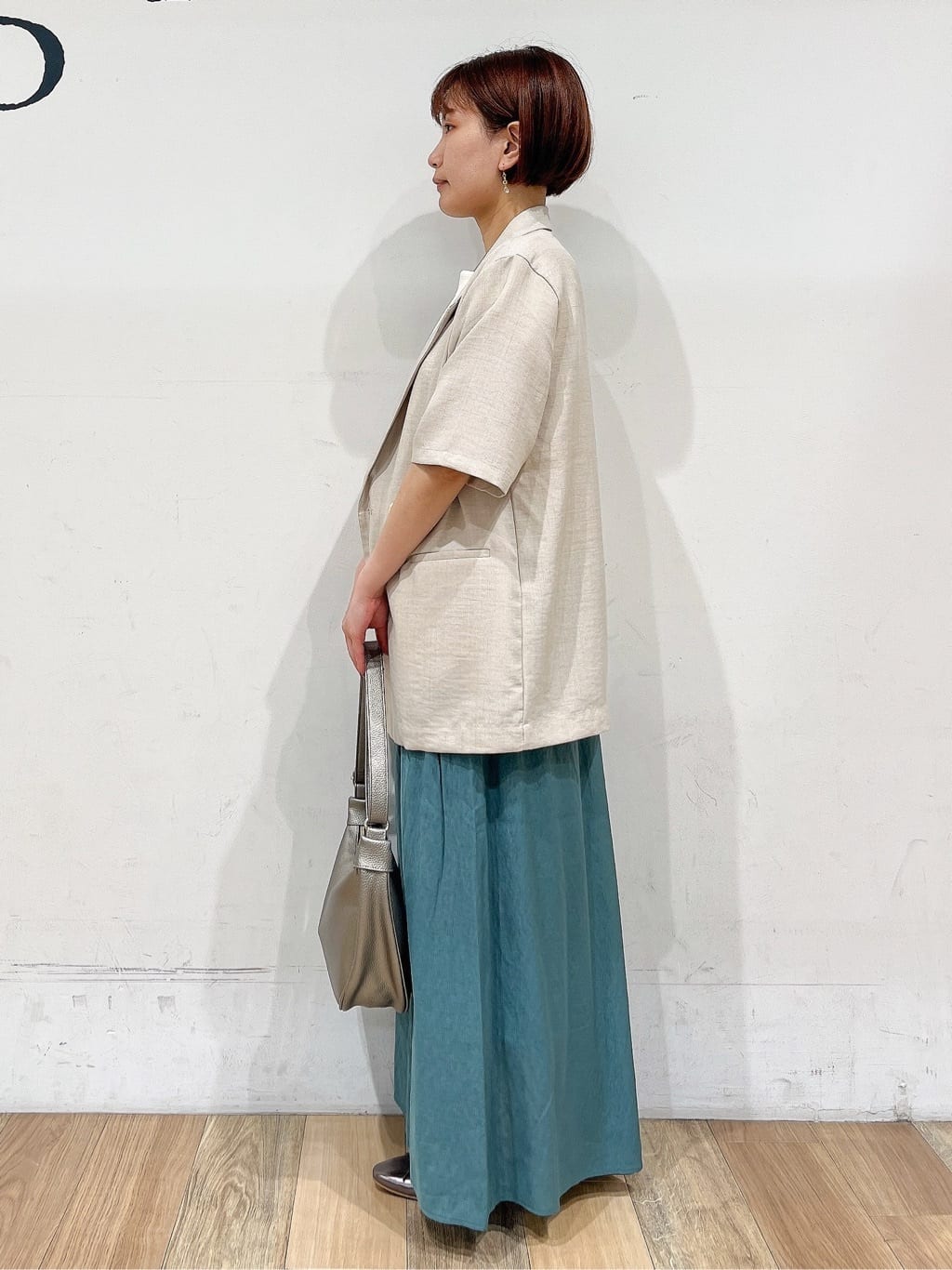 山さんさんの「grove｜【人間工学】つつまれフィットバレエシューズ （抗菌防臭加工裏地使用）」を使ったコーディネート