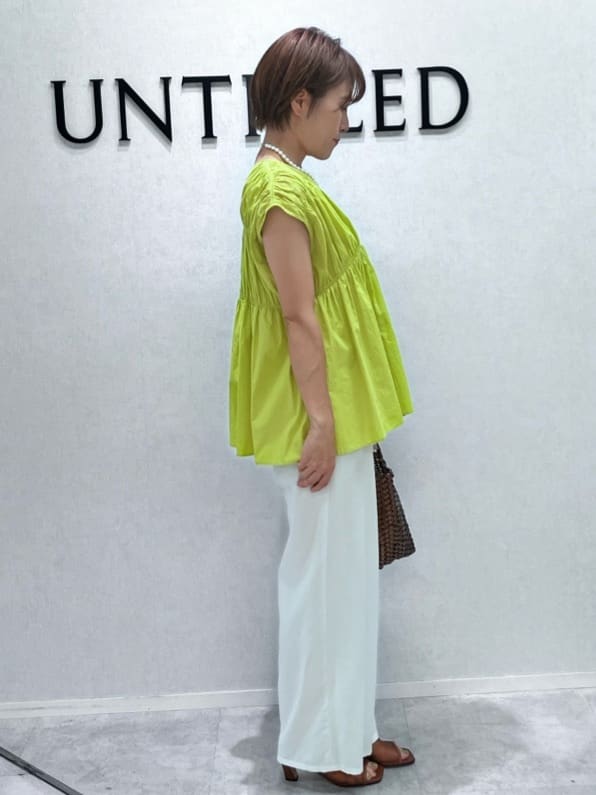 yukiさんの「UNTITLED｜メタリックメッシュトート」を使ったコーディネート