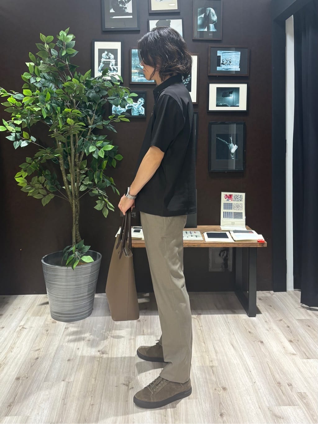 Kaiさんの「TAKEO KIKUCHI｜【COOL CITY WEAR】アーバンクール パンツ /接触冷感・吸水速乾」を使ったコーディネート