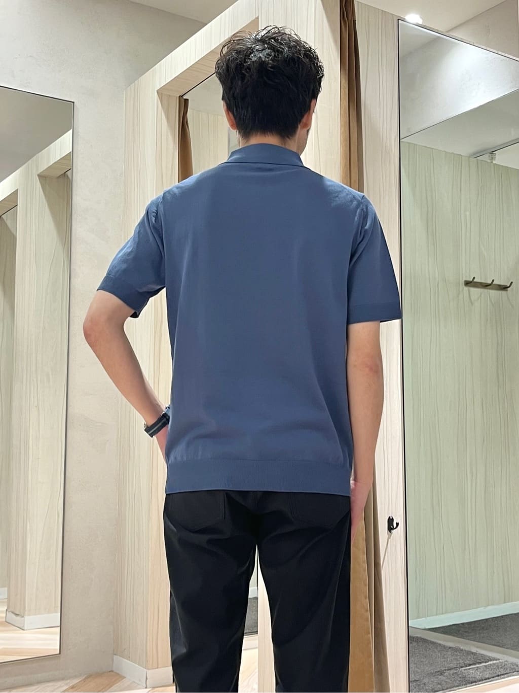 URAさんの「TAKEO KIKUCHI｜【Made in JAPAN】播州織 ストレッチ パンツ」を使ったコーディネート