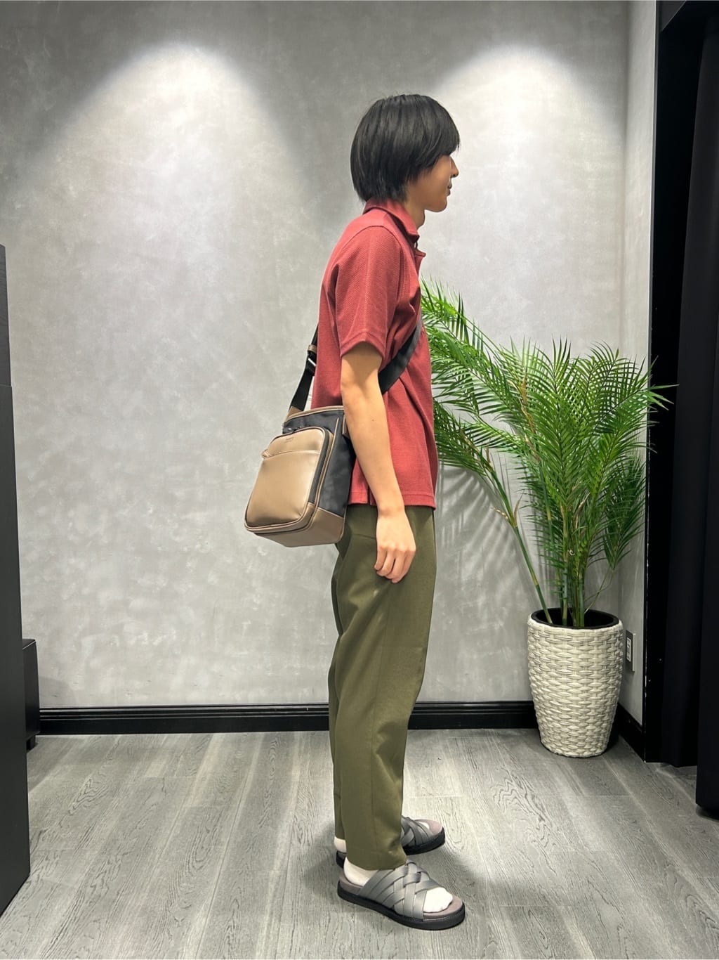ruiさんの「TAKEO KIKUCHI｜フリコ ナローベルト」を使ったコーディネート
