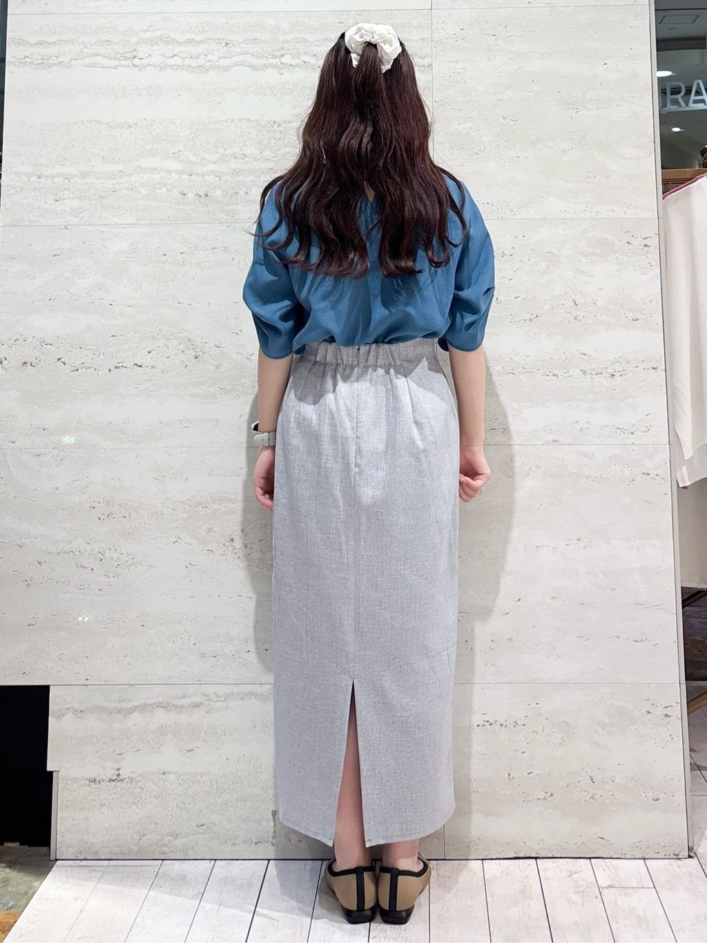かほさんの「OPAQUE.CLIP｜【抗菌防臭加工】ニットフラットパンプス」を使ったコーディネート