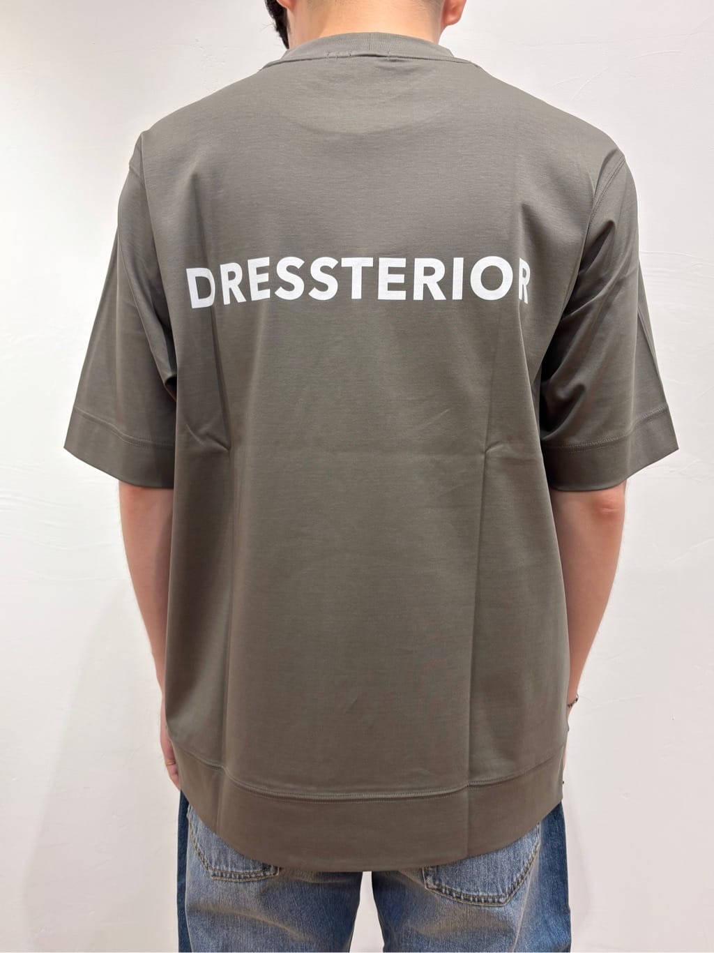 ABEさんの「DRESSTERIOR｜【撥水仕様】シュリンクレザー トートバッグ」を使ったコーディネート