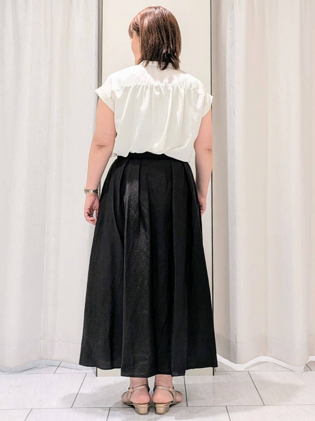 Onumaさんの「UNTITLED｜リーベルラメベア天竺プルオーバファブリック」を使ったコーディネート