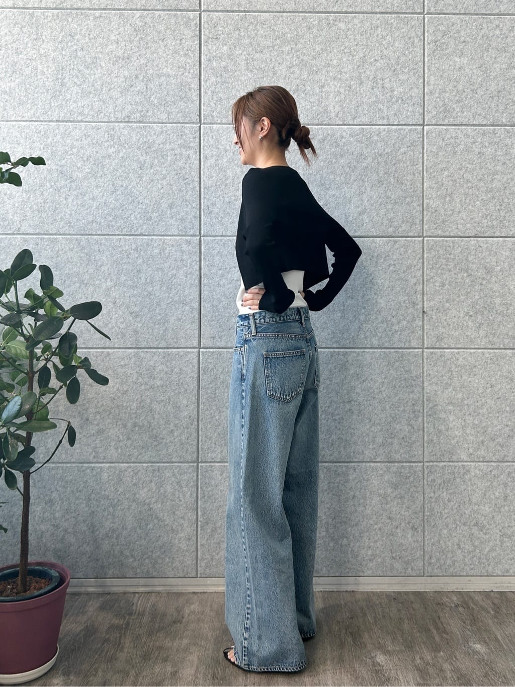 harunaさんの「CODE A｜【Cup-in】design cut camisole」を使ったコーディネート