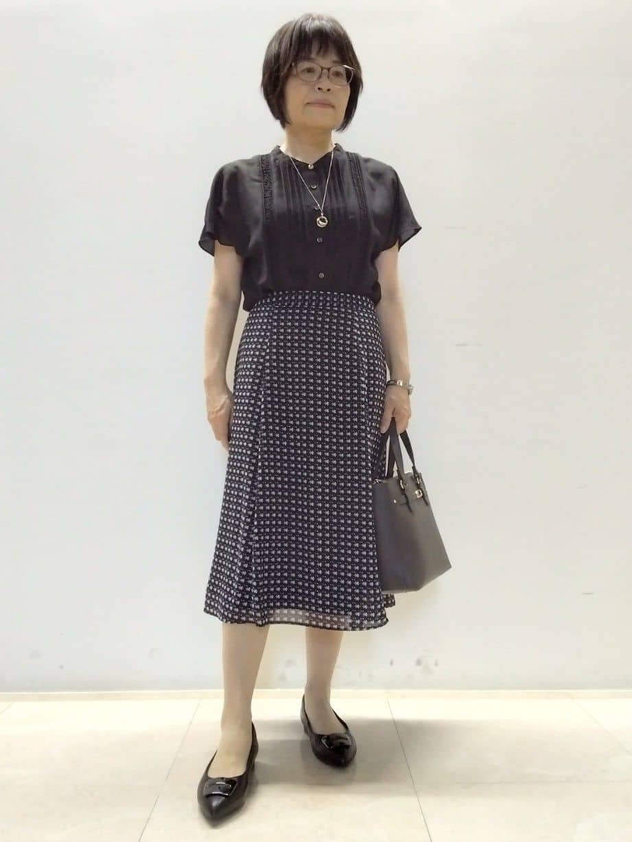 tokuさんの「Reflect｜【至福の履き心地】&rsquo;25秋冬 やみつきフラットパンプス」を使ったコーディネート