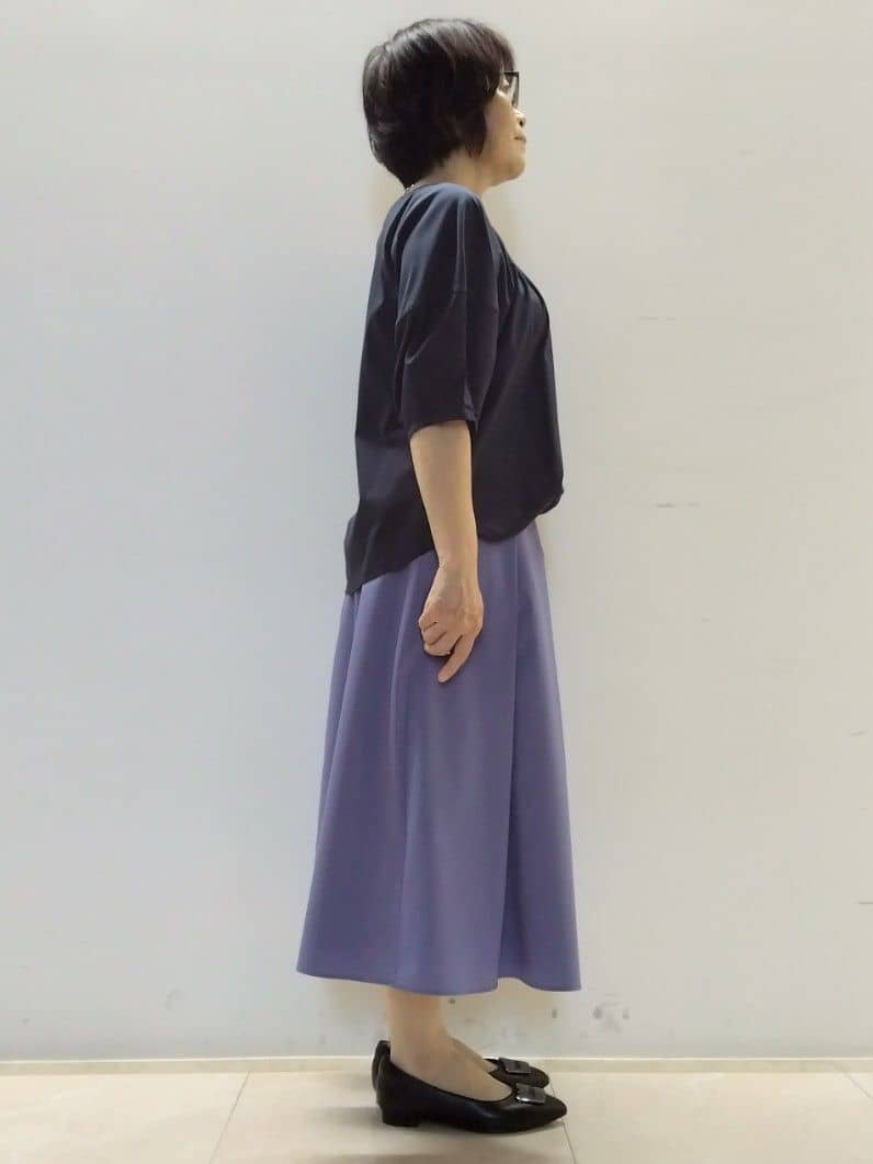 tokuさんの「Reflect｜【至福の履き心地】&rsquo;25秋冬 やみつきフラットパンプス」を使ったコーディネート