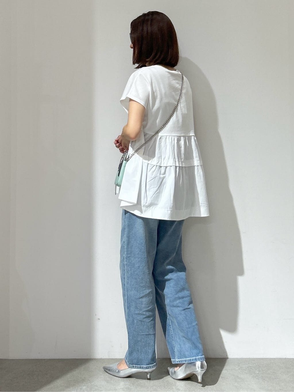 NAKAさんの「OPAQUE.CLIP｜ドッキングティアードトップス【洗濯機洗い可】」を使ったコーディネート