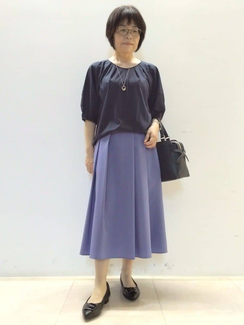 tokuさんの「Reflect｜【至福の履き心地】&rsquo;25秋冬 やみつきフラットパンプス」を使ったコーディネート