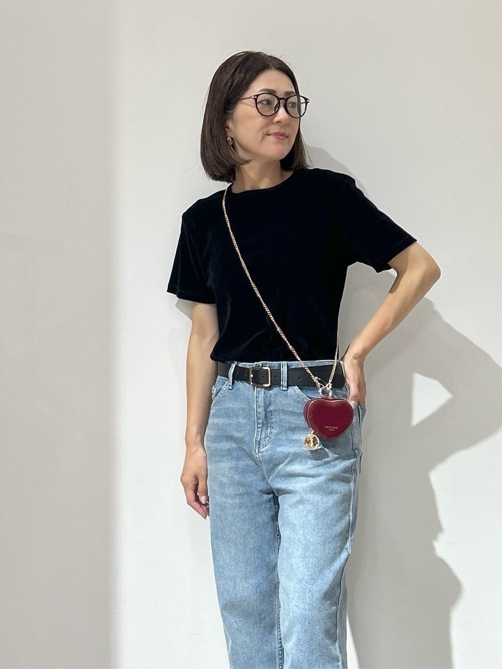 NAKAさんの「OPAQUE.CLIP｜ストレッチストレートデニム【洗濯機洗い可】」を使ったコーディネート