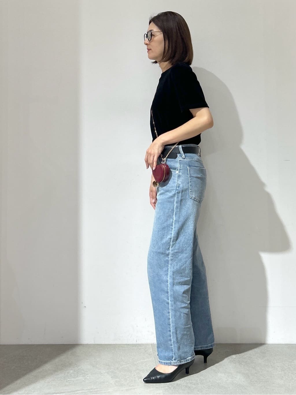 NAKAさんの「OPAQUE.CLIP｜ストレッチストレートデニム【洗濯機洗い可】」を使ったコーディネート