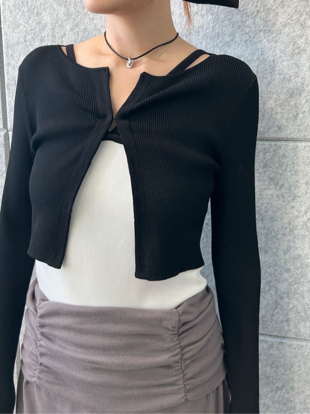harunaさんの「CODE A｜drawstring skirt dress」を使ったコーディネート