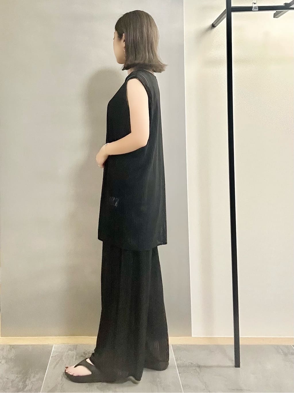 MAIさんの「INDIVI｜【洗える／セットアップ可能】ラッセルチュニック」を使ったコーディネート