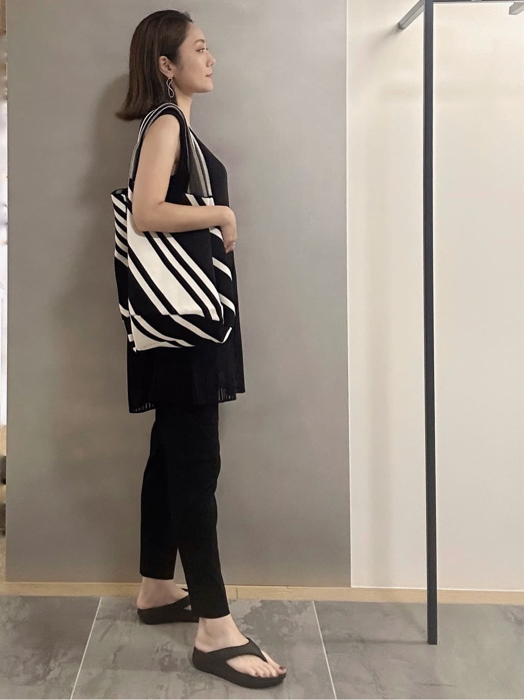 MAIさんの「INDIVI｜【洗える／セットアップ可能】ラッセルチュニック」を使ったコーディネート