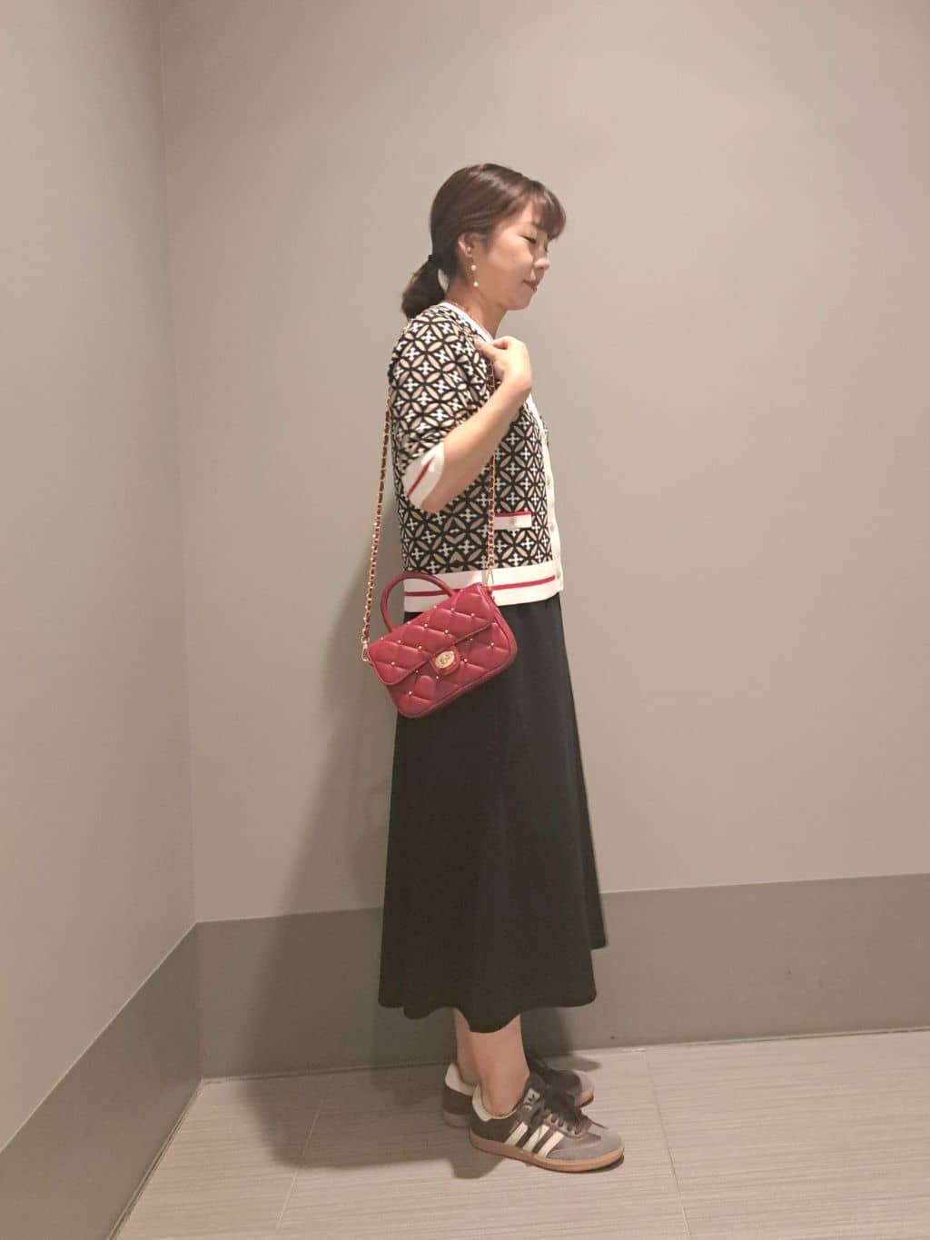 Takahashiさんの「DRESSTERIOR｜キルテッドショルダーバッグ」を使ったコーディネート