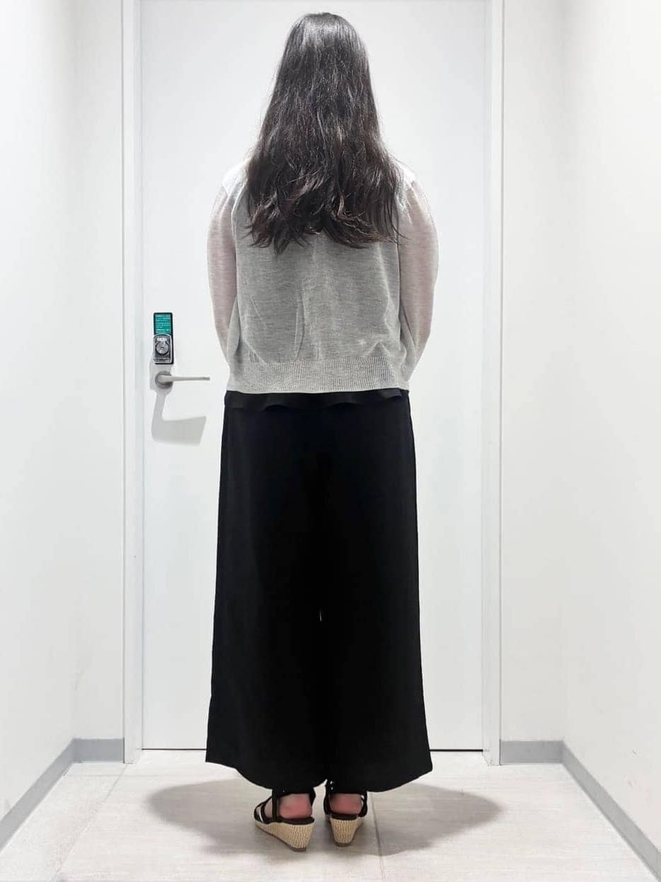 ゆゆさんの「grove｜【雑誌掲載】洗えるシアーカーディガン」を使ったコーディネート