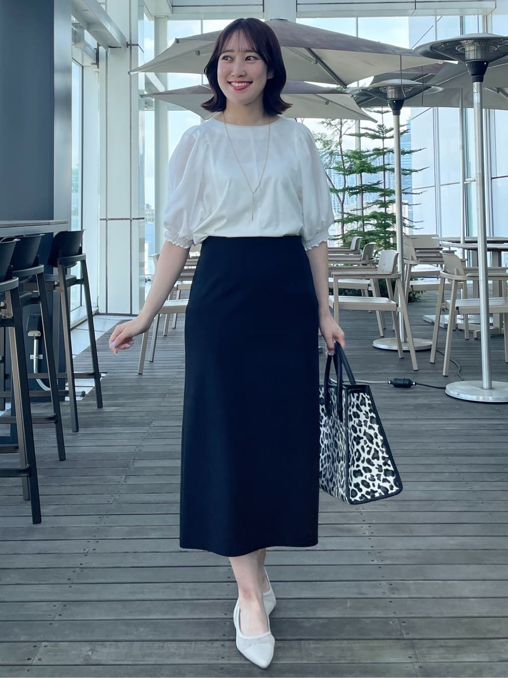 yukariさんの「Reflect｜【マシンウォッシュ可】ナロースカート」を使ったコーディネート