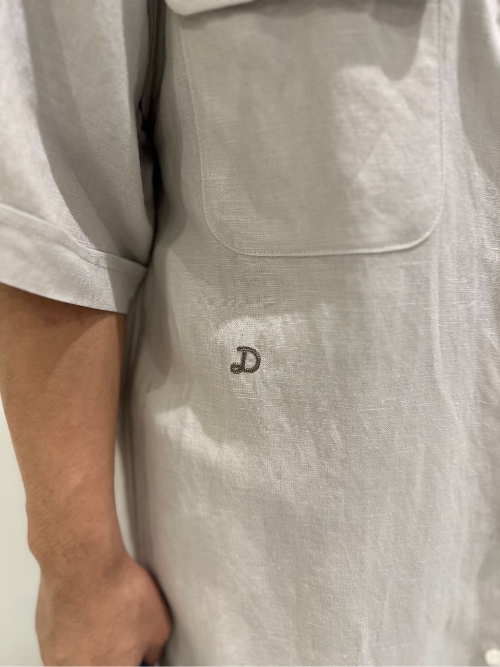 MATSUBARAさんの「DRESSTERIOR｜◆リネンレーヨン ハーフスリーブシャツ」を使ったコーディネート