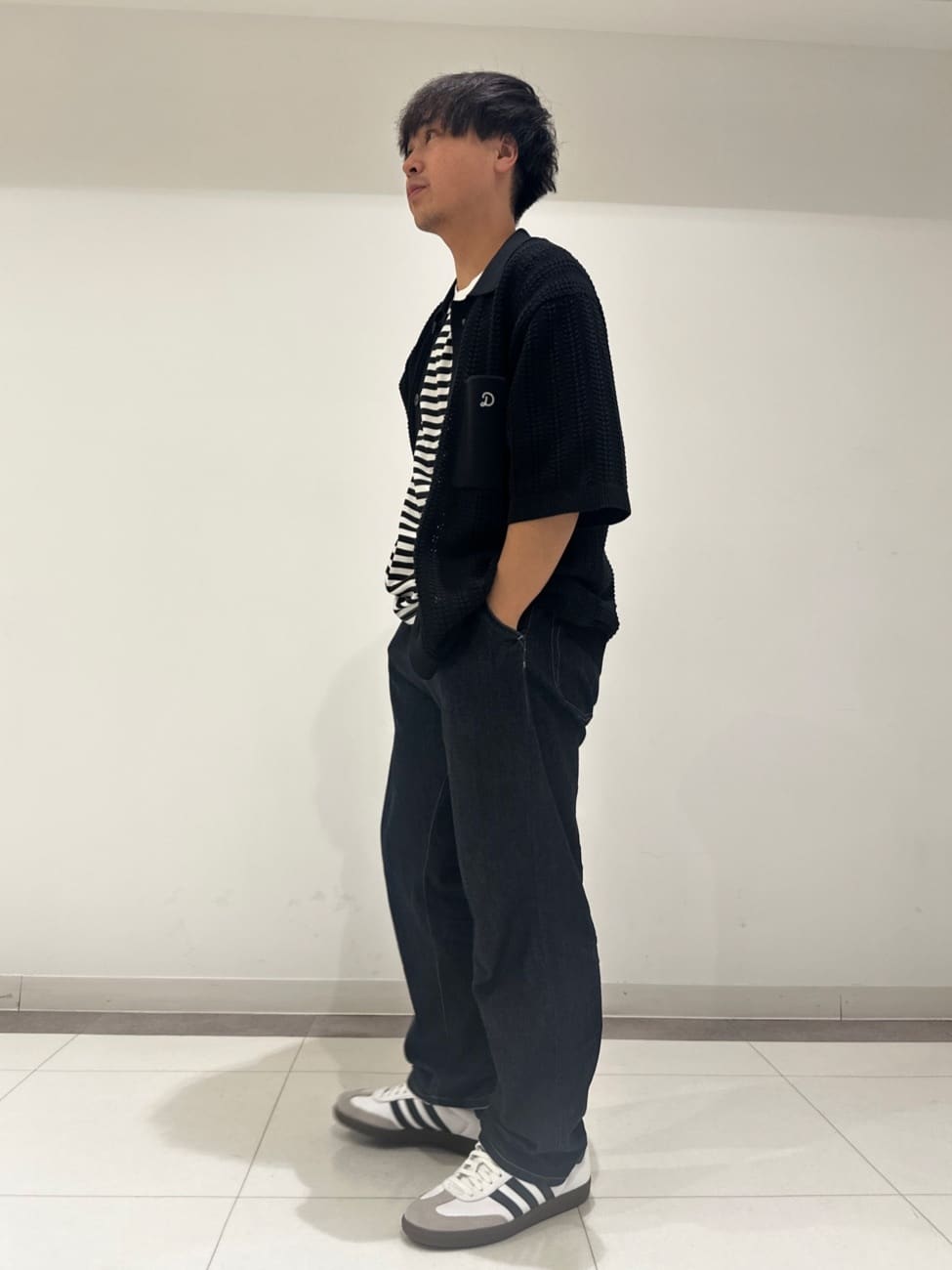 MATSUBARAさんの「DRESSTERIOR｜オーガニックコットン キューバニットシャツ」を使ったコーディネート