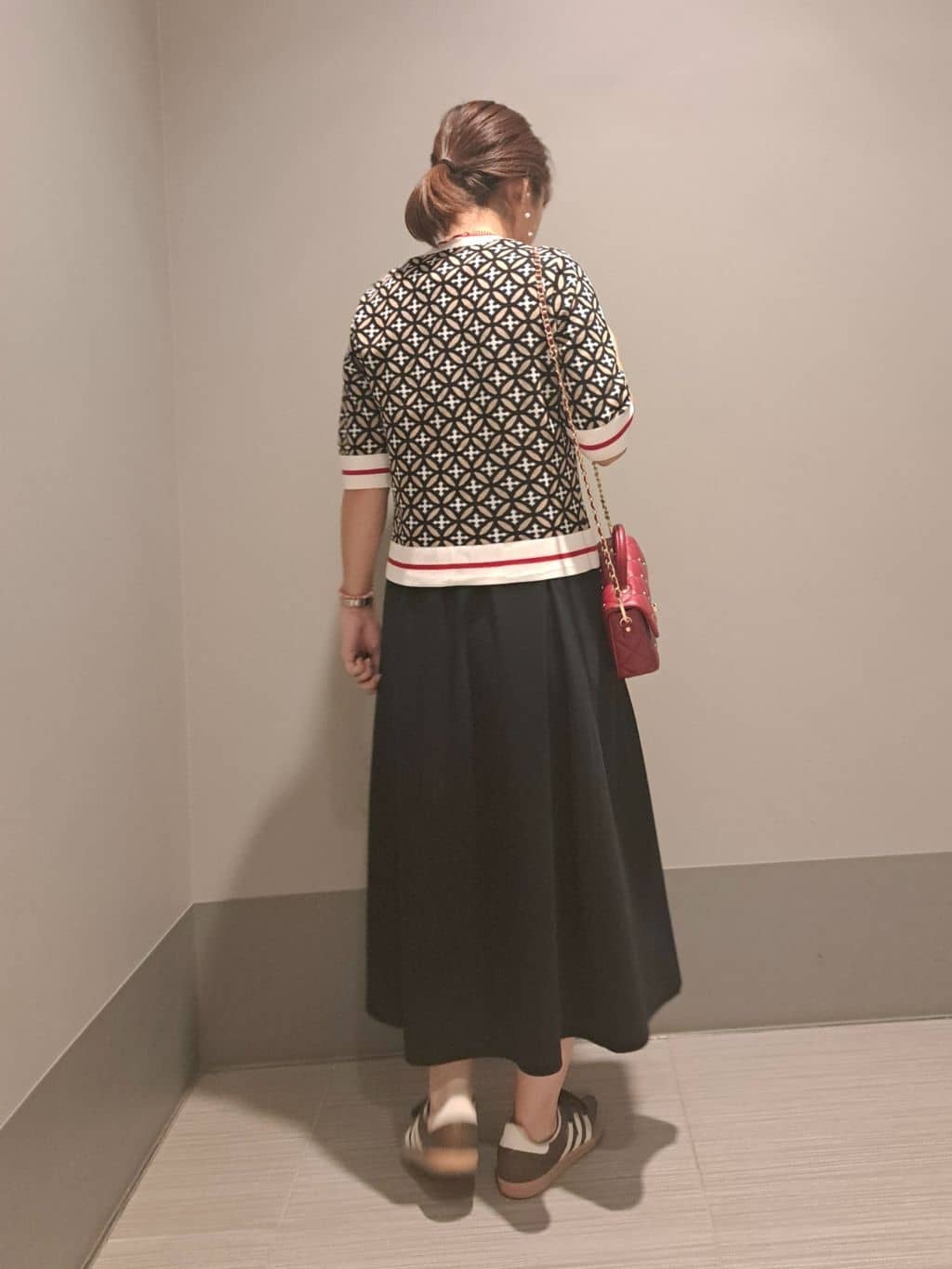 Takahashiさんの「DRESSTERIOR｜キルテッドショルダーバッグ」を使ったコーディネート