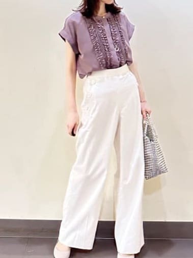 Miwaさんの「UNTITLED｜◆【接触冷感/UV機能/遮熱】ジャージカーディガン」を使ったコーディネート