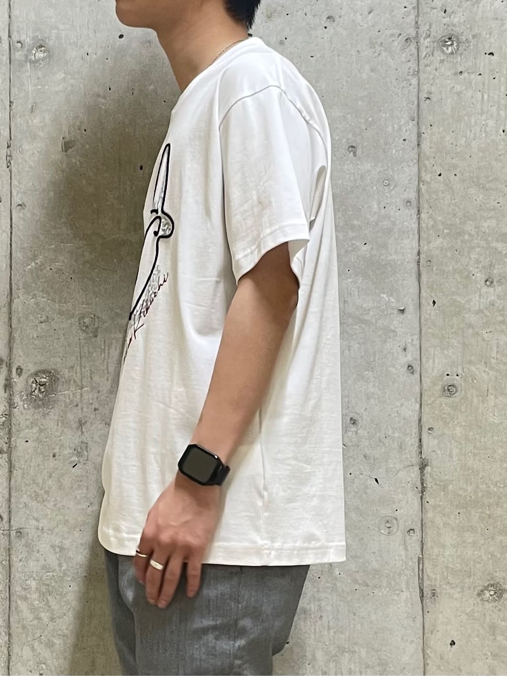 すずきさんの「TAKEO KIKUCHI｜【全7サイズ&times;8色展開！】トップマルチヘリンボン パンツ」を使ったコーディネート
