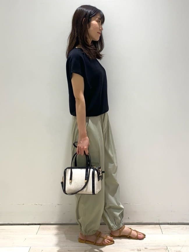 shikaさんの「THE SHOP TK｜◆華奢ストラップサンダル」を使ったコーディネート