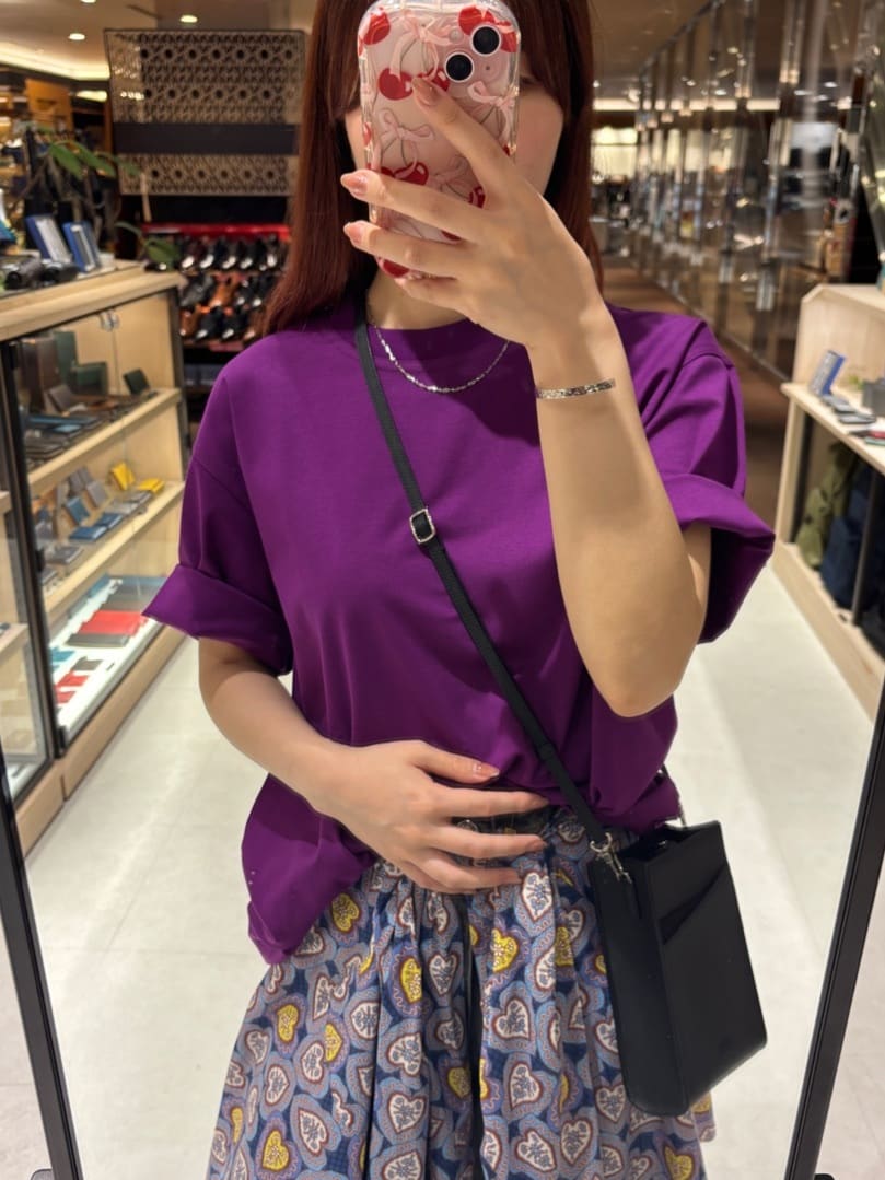 ウミさんの「TAKEO KIKUCHI｜【抗菌防臭／5サイズ展開】ハイゲージポンチ Tシャツ」を使ったコーディネート