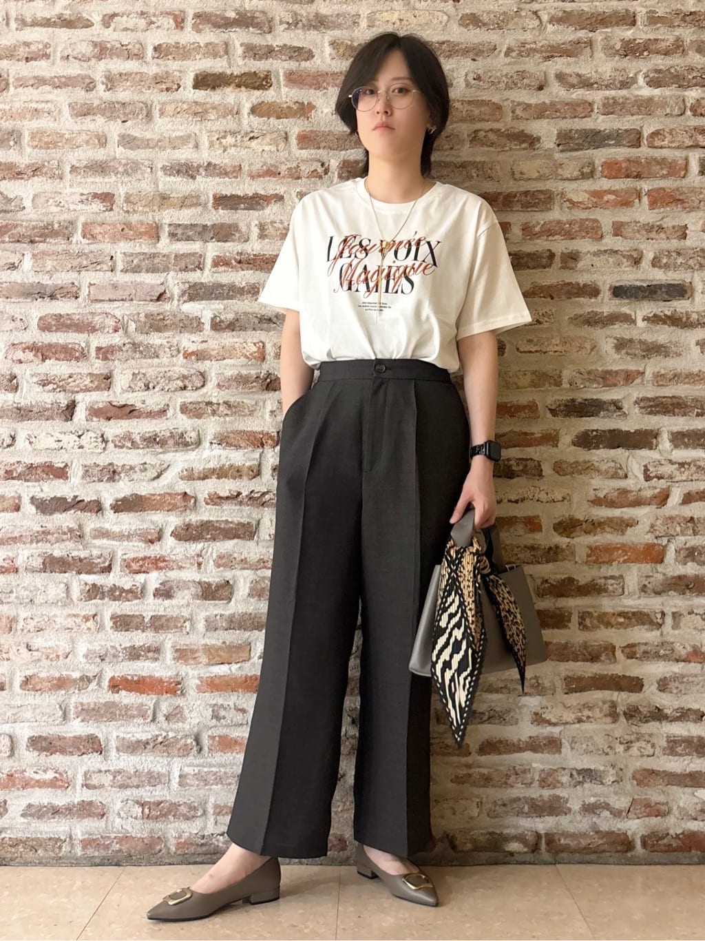 しばさんの「THE SHOP TK｜【スッキリ決まる】パナマメッシュジレ/洗える/セットアップ可」を使ったコーディネート