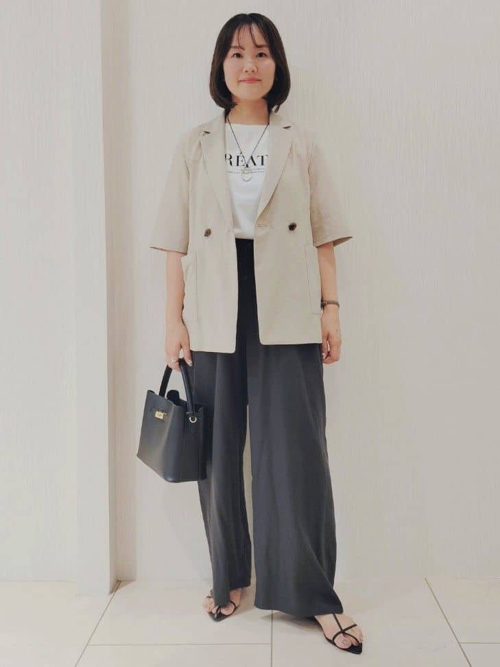 naokoさんの「UNTITLED｜◆ビッグトップネックレス」を使ったコーディネート