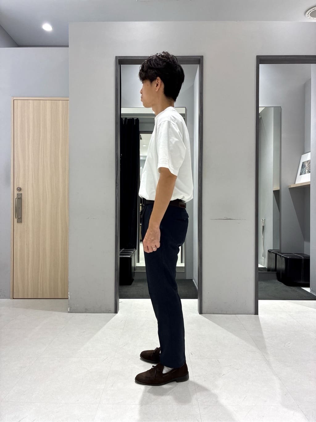 わいずみさんの「TAKEO KIKUCHI｜【COOL CITY WEAR】アーバンクール ジャケット /接触冷感・吸水速乾」を使ったコーディネート