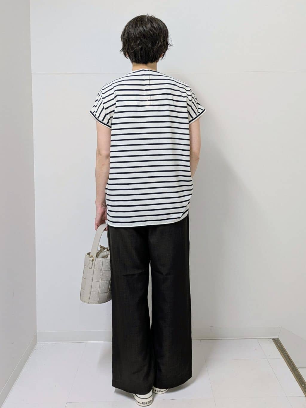 Asaさんの「Dessin｜【2WAY】メッシュバケツBAG」を使ったコーディネート