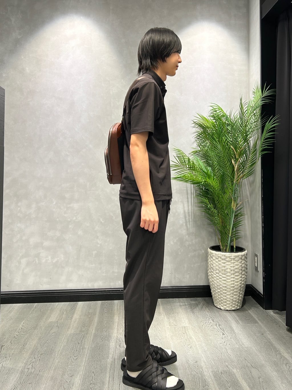 ruiさんの「TAKEO KIKUCHI｜【COOL CITY WEAR】エアートール ポロシャツ /接触冷感・通気性」を使ったコーディネート