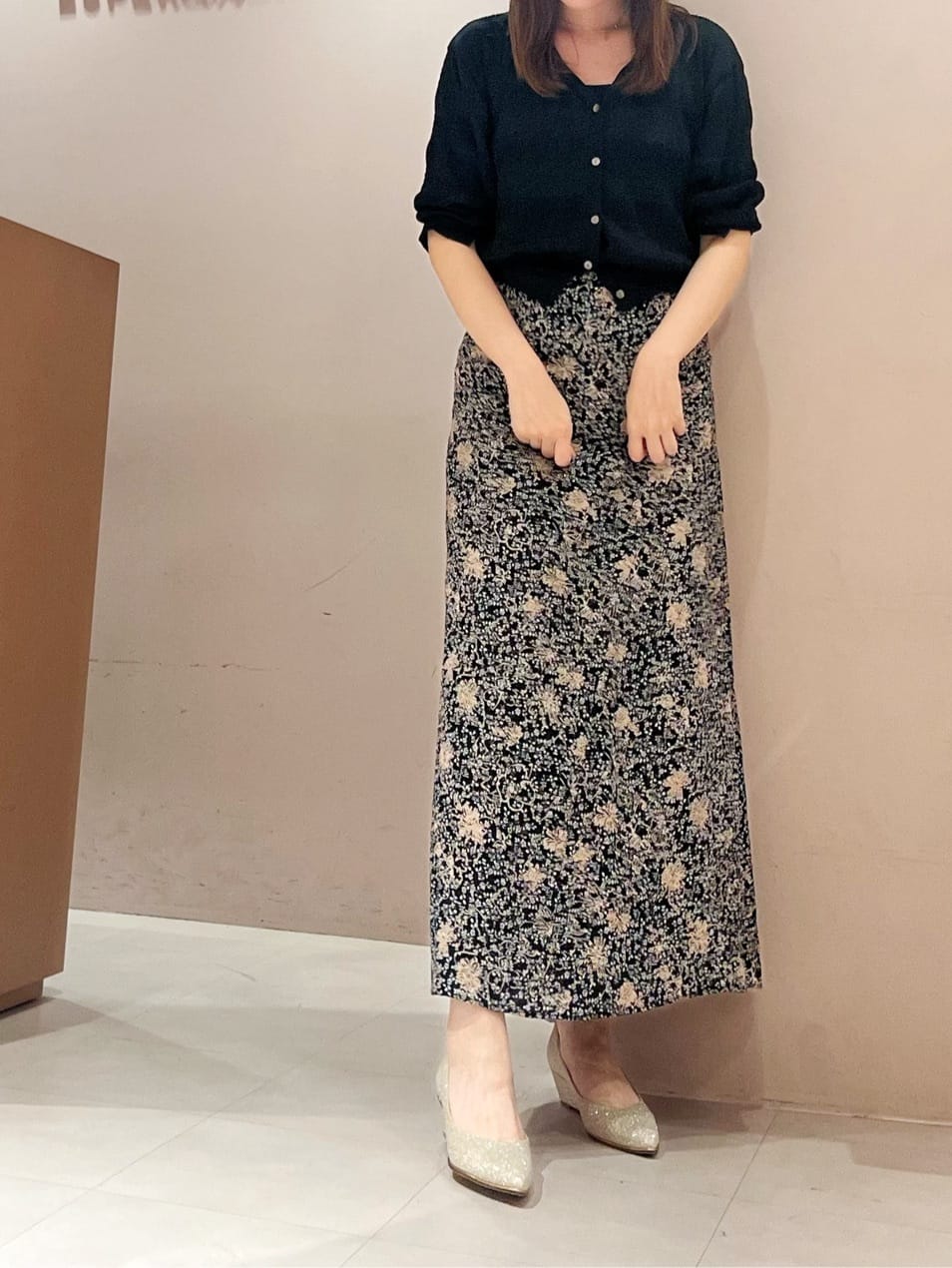 Oさんの「ESPERANZA｜ポインテッドウェッジパンプス」を使ったコーディネート
