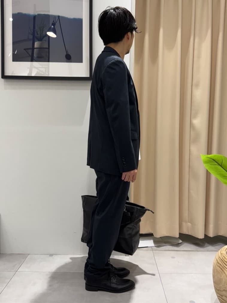 はさんの「THE SHOP TK｜ライトTRジャージジャケット【洗濯機OK/毛玉ができにくい/ストレッチ/セットアップ可】」を使ったコーディネート