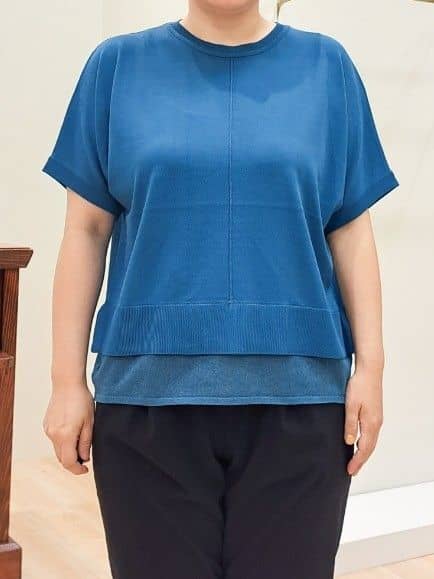 ふるさんの「grove｜キレイも動きやすさも　美脚見えハイパーストレッチパンツ」を使ったコーディネート