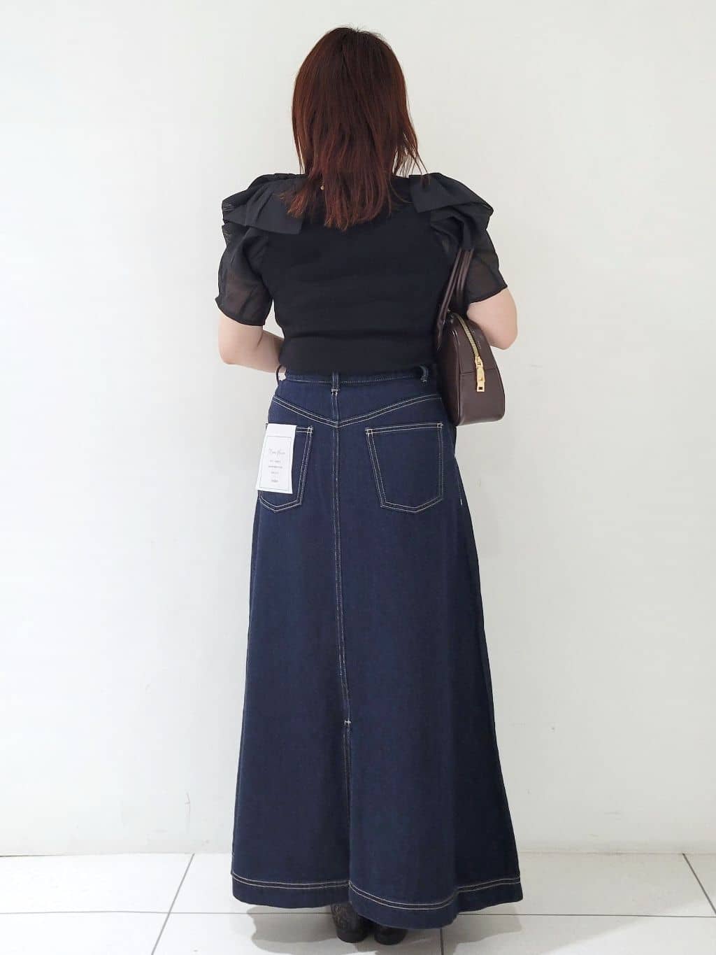 kinaさんの「index｜リボンスリーブドッキングニット【洗濯機洗い可／抗ピル】」を使ったコーディネート