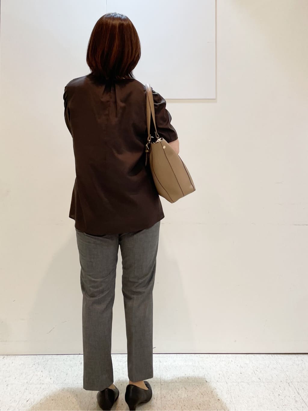 めいさんの「Reflect｜【すっきり見え！長め丈】ピンタックデザインチュニックブラウス」を使ったコーディネート