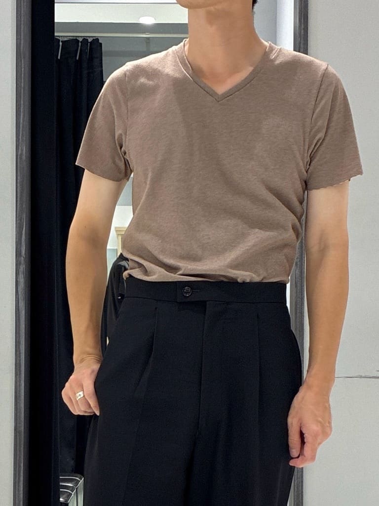 わいずみさんの「TAKEO KIKUCHI｜【GUNZE&times;TAKEO KIKUCHI】メンズインナー「ステルス(R)」」を使ったコーディネート