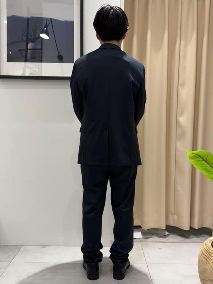 はさんの「THE SHOP TK｜ライトTRジャージジャケット【洗濯機OK/毛玉ができにくい/ストレッチ/セットアップ可】」を使ったコーディネート