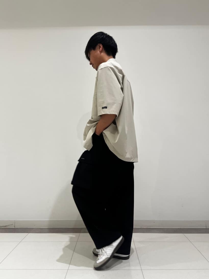 MATSUBARAさんの「DRESSTERIOR｜【接触冷感/抗菌防臭/消臭】ICE CLEAR COTTON ロゴT」を使ったコーディネート